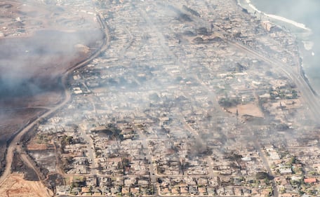 La devastazione degli incendi alle Hawaii, cosa resta dell'isola di Maui 6
