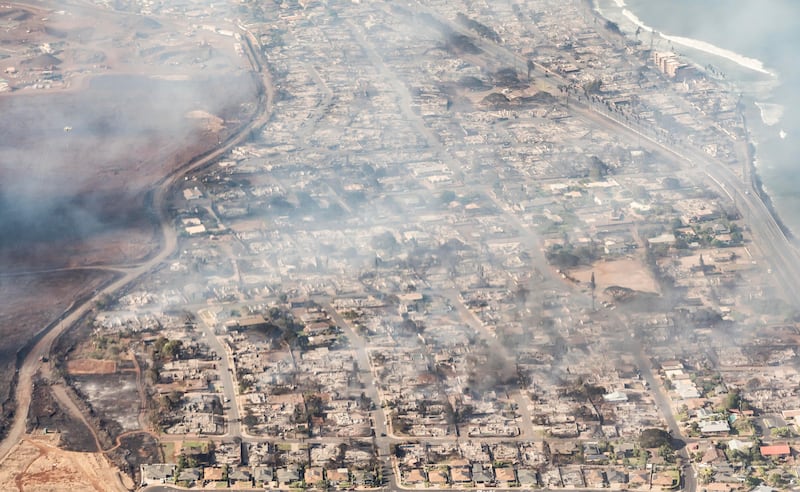 La devastazione degli incendi alle Hawaii, cosa resta dell'isola di Maui 6