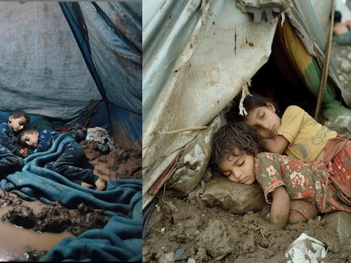 La propaganda palestinese: ecco le foto finte dei bimbi usate contro Israele