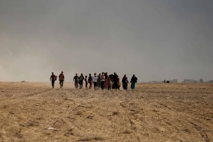 I profughi della battaglia di Mosul 2