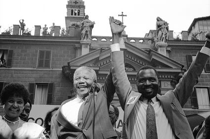 1990, Mandela in visita a Roma 5