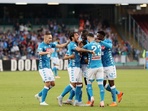 Il Napoli vince ancora: 2-0 al Sassuolo firmato Ounas-Insigne