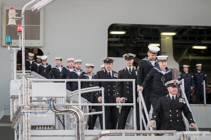 Queen Elizabeth, l'equipaggio torna a casa 3