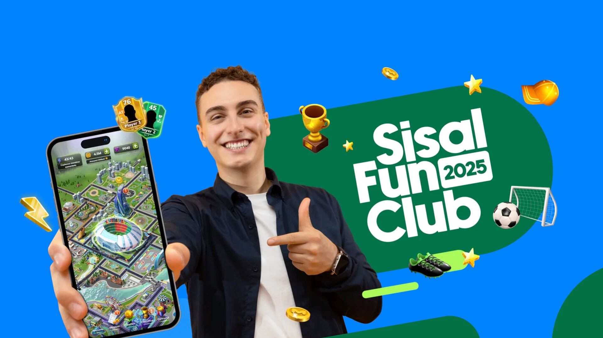 SisalFunClub 2025, al via la nuova stagione dell'app dei minigiochi