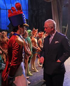 Il Principe Carlo alla  Royal Hopera House di Londra  1