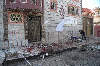 Attentato al centro di registrazione a Kabul 6