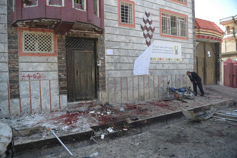Attentato al centro di registrazione a Kabul 6