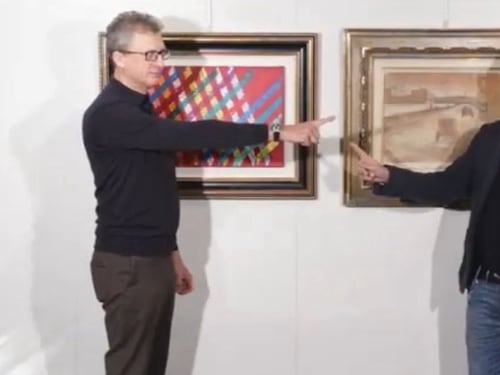 Luca Beatrice, grande spadaccino dell'"art duel" che graffiava i capolavori