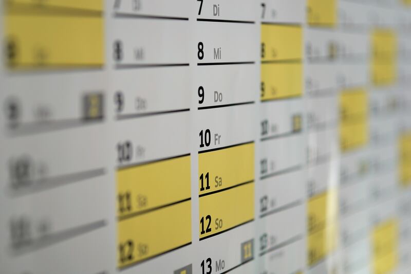 Ponti festivi 2022/23: tutte le date da segnare nel calendario