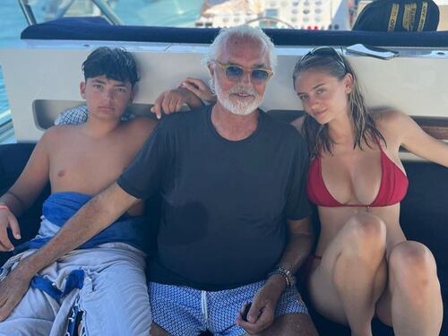 Briatore in vacanza con i figli Nathan Falco e Leni Klum: chi è la modella 19enne