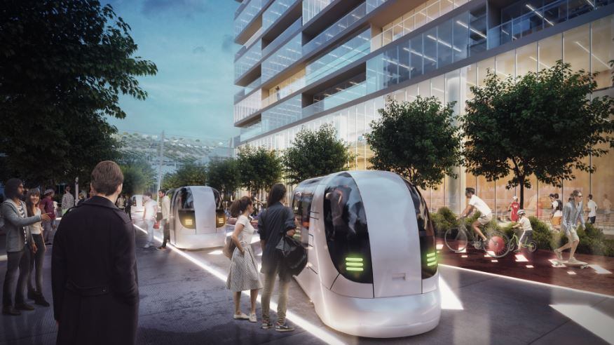 Sul decumano il parco più grande d'Europa e strade per le auto che si guideranno da sole