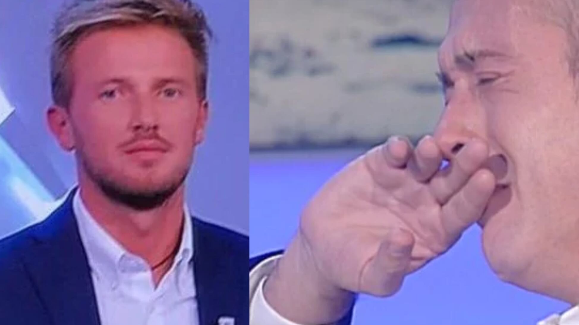 Io e te, Pierluigi Diaco piange per il marito Alessio Orsingher