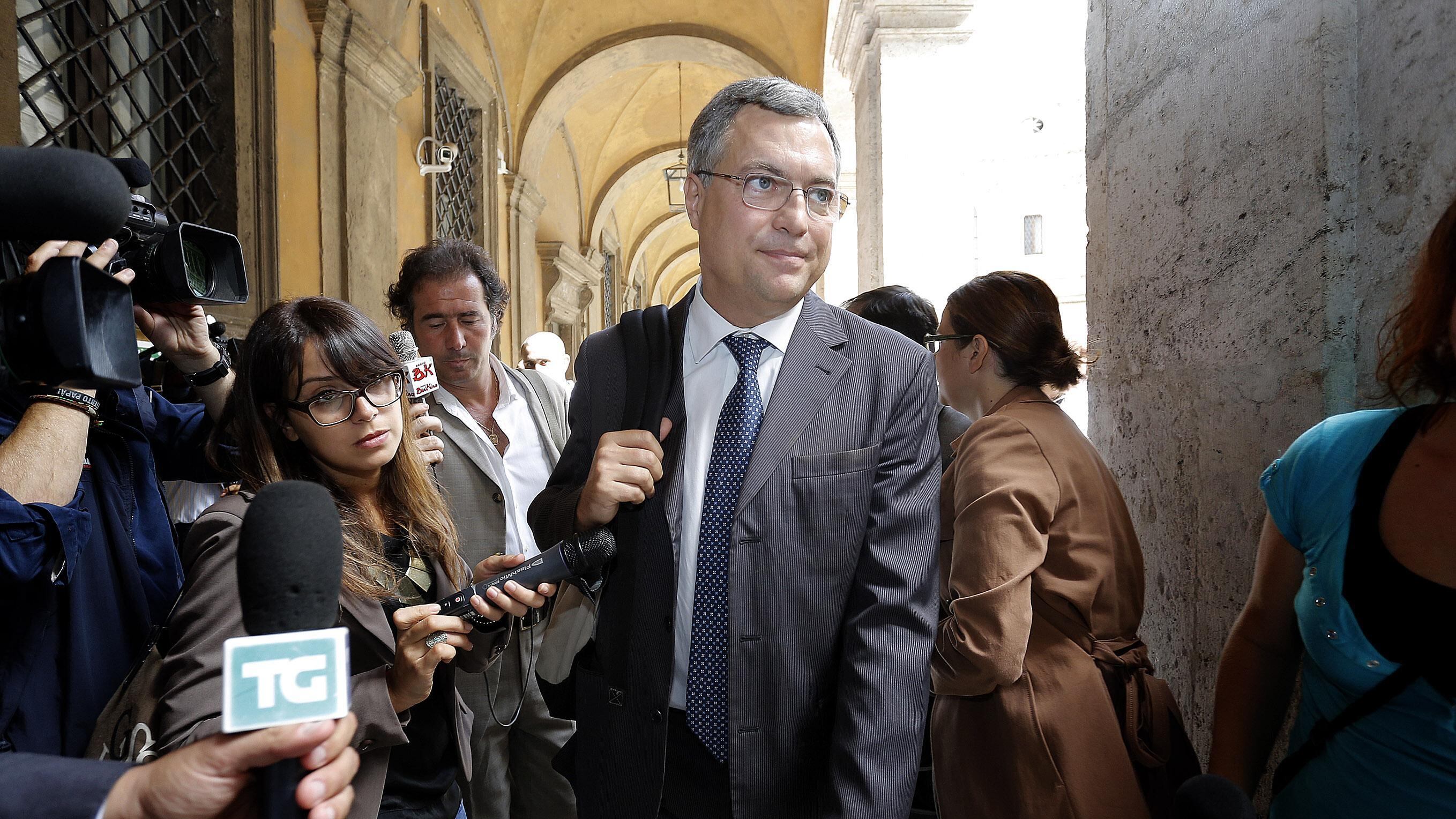 Decadenza, stasera si vota la relazione del pdl Augello