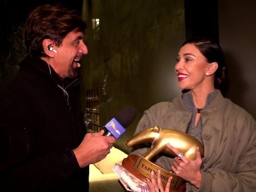 Belen Rodriguez, nuovo tapiro da Striscia: "Con gli uomini ho chiuso da adesso divento lesbica"