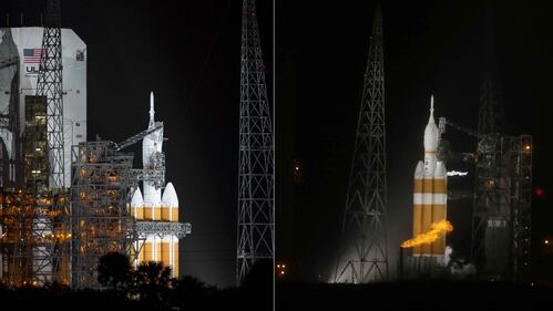 La Nasa ha lanciato la capsula Orion 17