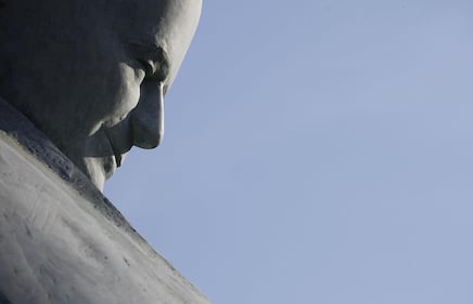 La statua restaurata di Giovanni Paolo II 10