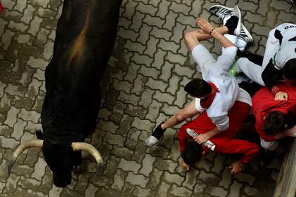 Festival di San Firmino a Pamplona: diversi feriti tra gli spettatori 7