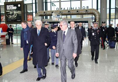 Mattarella a Palermo con un aereo di linea 6