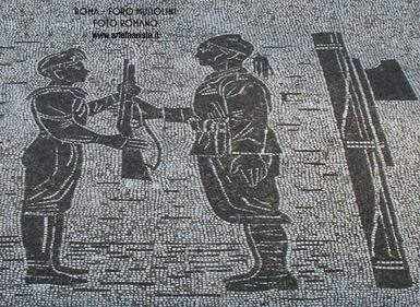 Foro Italico, Stadio dei Marmi: ecco i mosaici dedicati al Duce 1