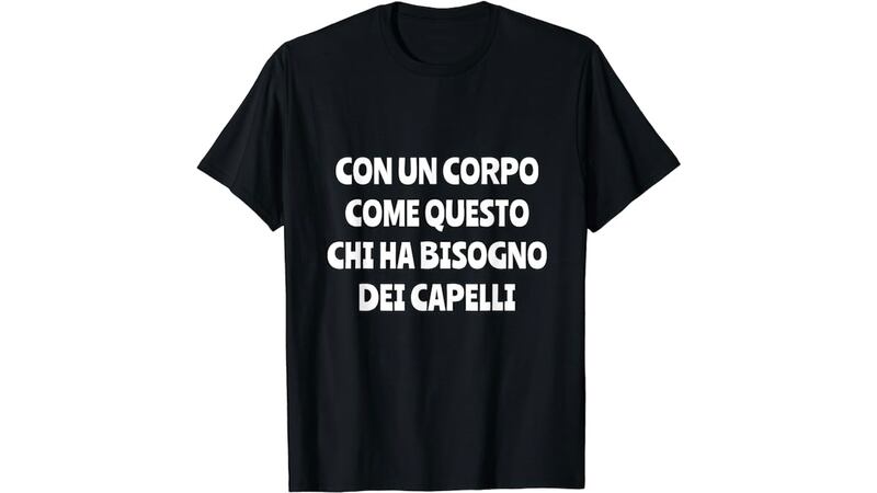 Maglietta capelli corpo