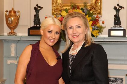 FOTO Christina Aguilera: "sono grassa e felice" 3
