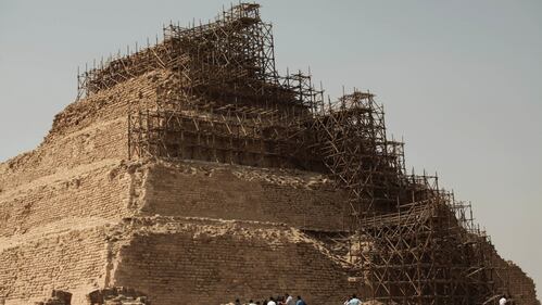 La piramide più antica d'Egitto sottoposta a restauro 3
