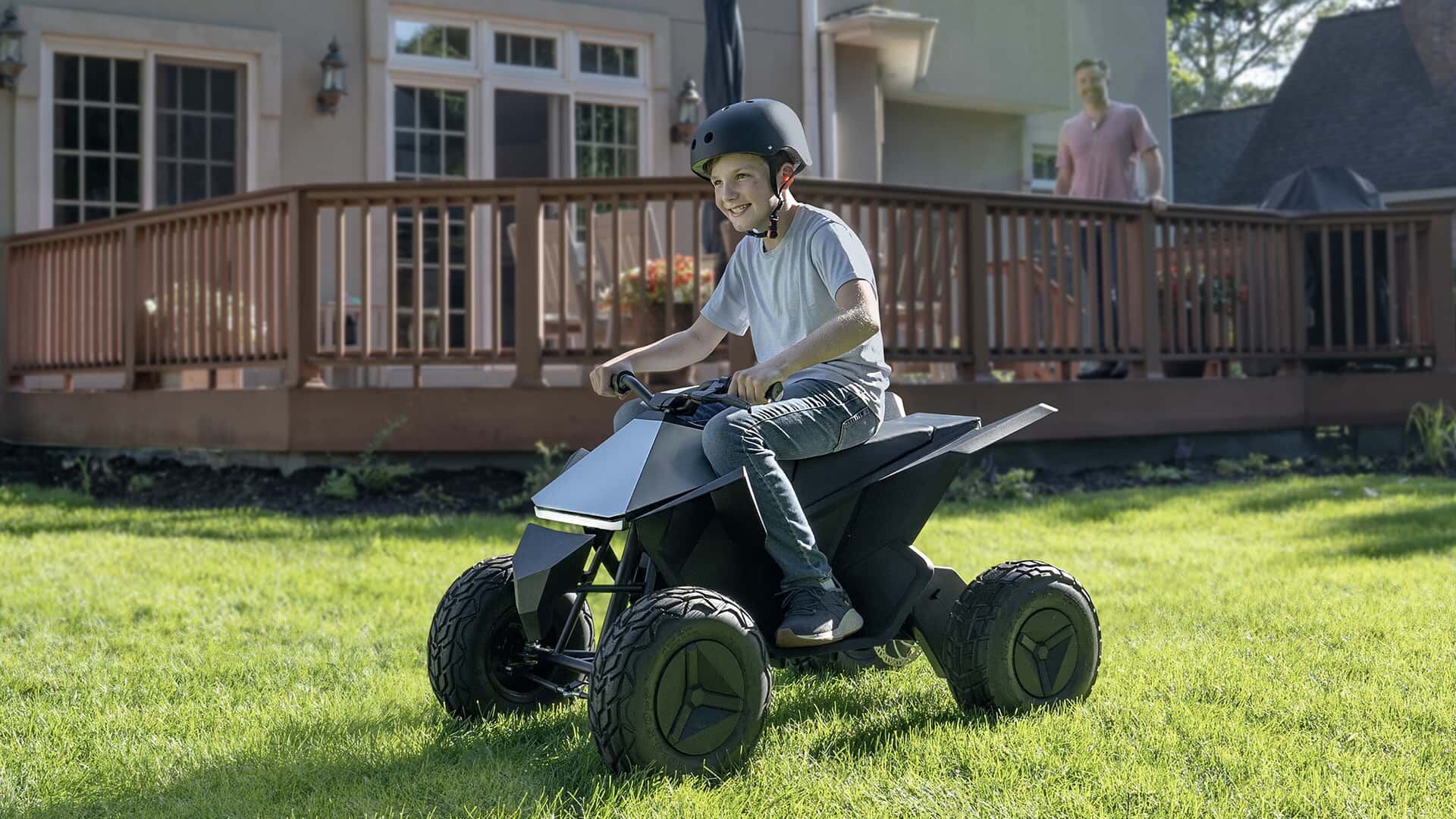 Tesla Cyberquad, arriva in Italia il costoso quad elettrico per bambini