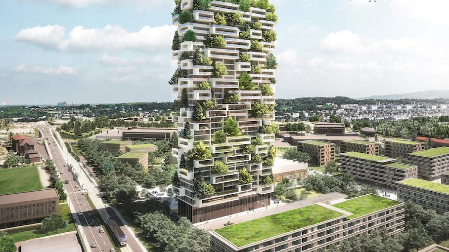 In Svizzera sorgerà un nuovo bosco verticale: la Torre dei Cedri