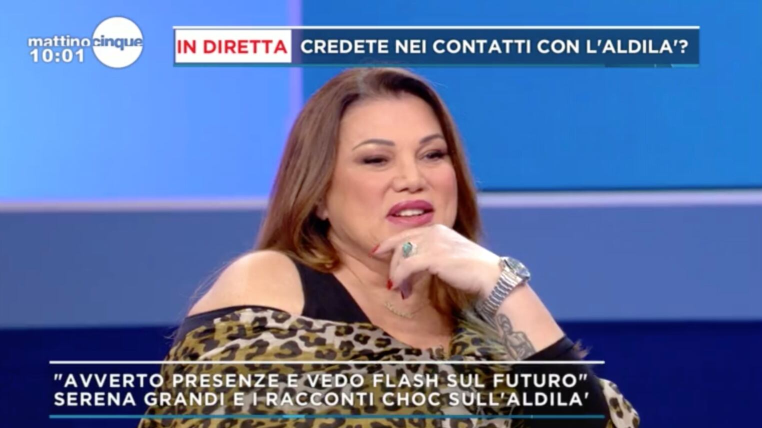 Serena Grandi: "C'è troppa delinquenza, voterò per la Borgonzoni"