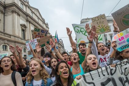 Fridays for future a Milano: la protesta degli studenti 4