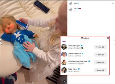 I "Mi Piace" di Chiara Ferragni sui social 2