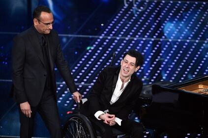 Ezio Bosso, il pianista che ha commosso Sanremo 2016. Le foto 5