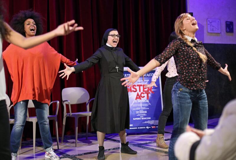 Sister Act, il musical con suor Cristina 1