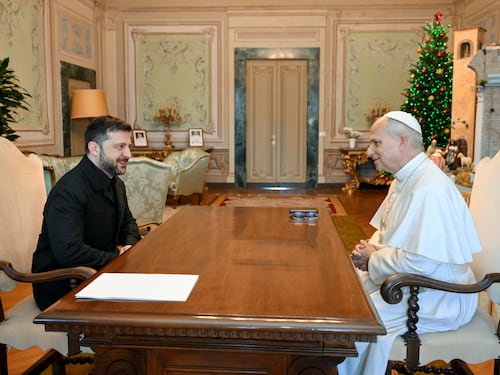 Volodymyr dal Papa: "Non realistica l'intesa senza l'Europa"