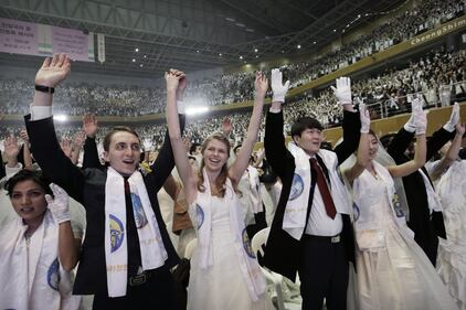 Corea del Sud, si sposano 3.800 coppie 3