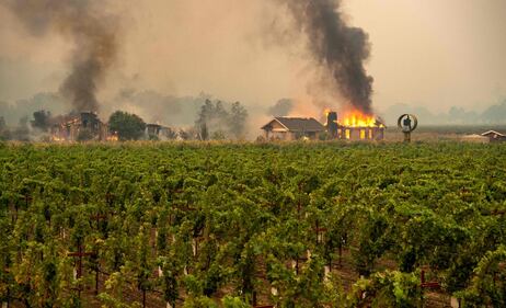 Inferno di fuoco in California 3