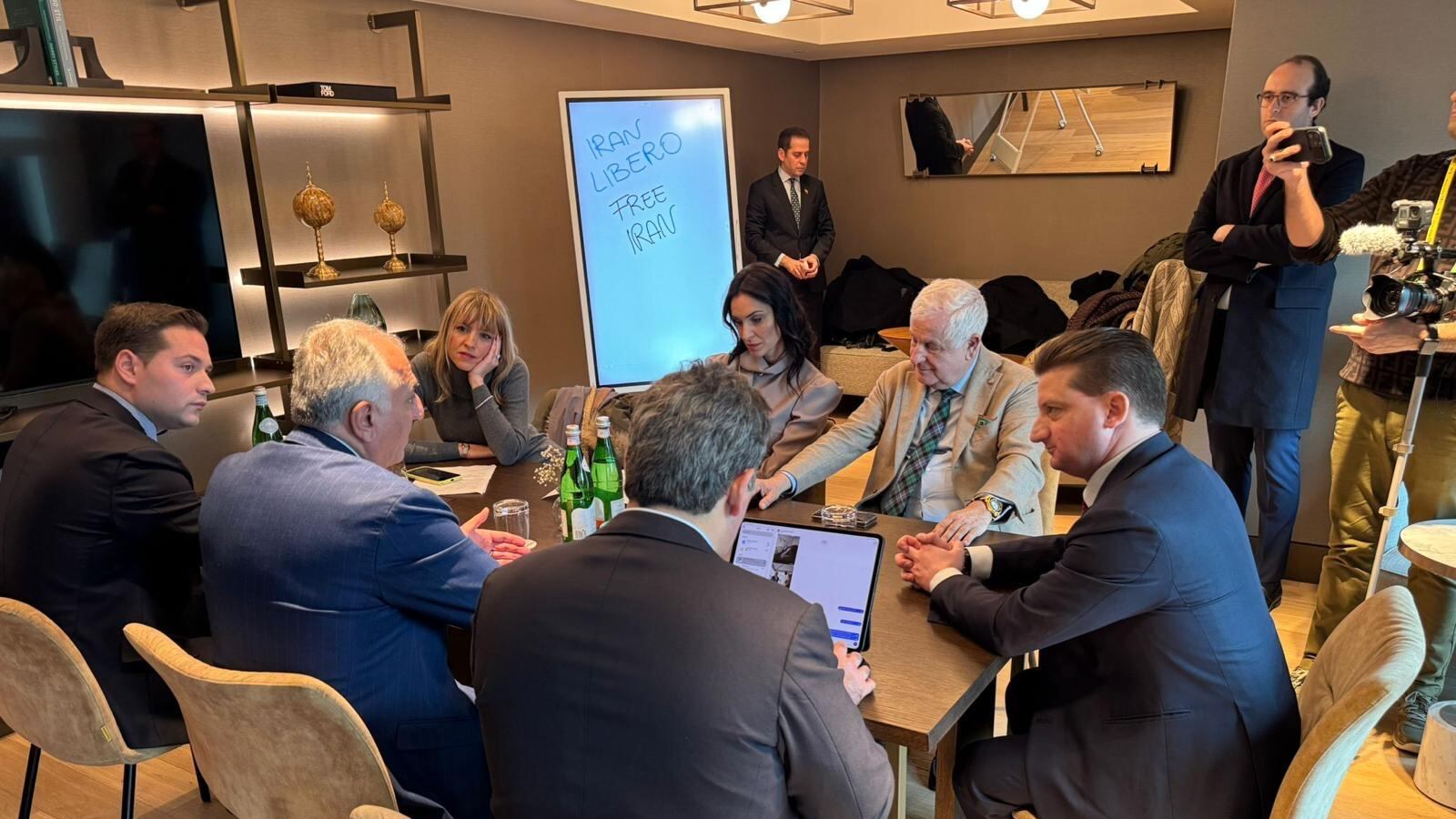 Reza Pahlavi incontra Istituto Friedman, Italia-Iran e parlamentari italiani
