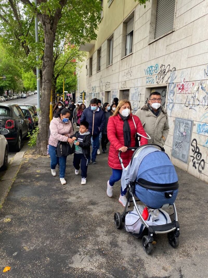 Peruviani al voto in Italia 2