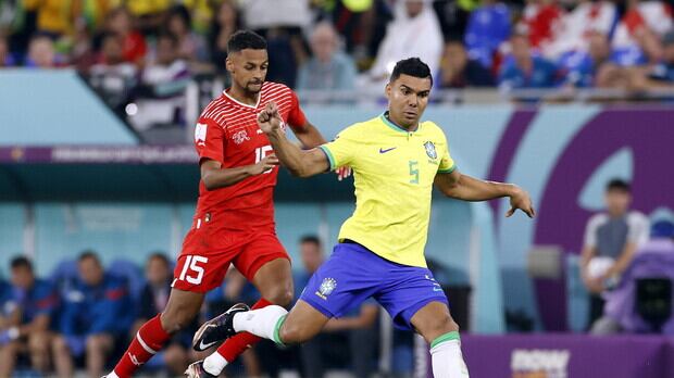 Casemiro accende la festa, il Brasile batte 1-0 la Svizzera