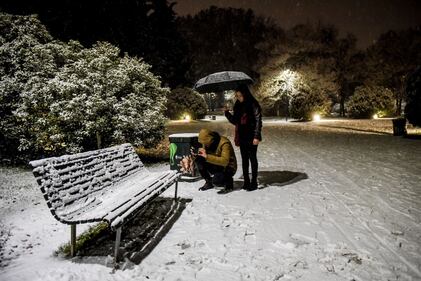 Maltempo, neve e gelo al Nord: disagi sulle strade 6
