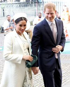 Meghan Markle e il Principe Harry, l'omaggio alle vittime: foto 1