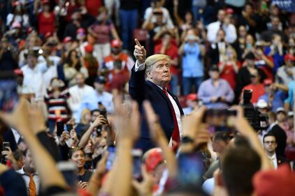 Donald Trump in campagna elettore in Florida 3