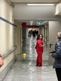 allagamento ospedale Pontedera