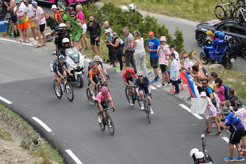 Tour tappa 19 Carapaz Jorgenson