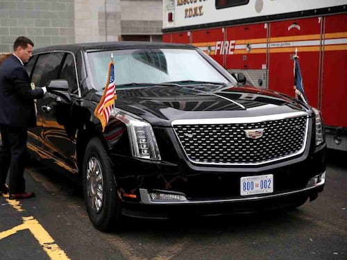 Donald Trump, a volte ritornano: ecco la "Beast", la limousine presidenziale