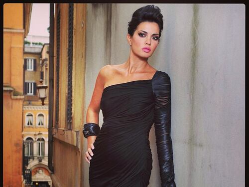 Laura Torrisi sexy per l'intimo