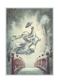 Le "Storie di fantasmi del Giappone" illustrate da Benjamin Lacombe 4