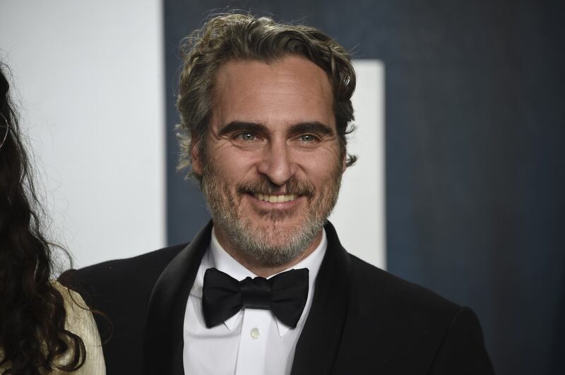 Joaquin Phoenix, le immagini degli Oscar 1