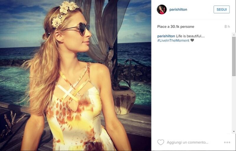 Paris Hilton, compleanno sexy su un'isola da sogno: foto 18