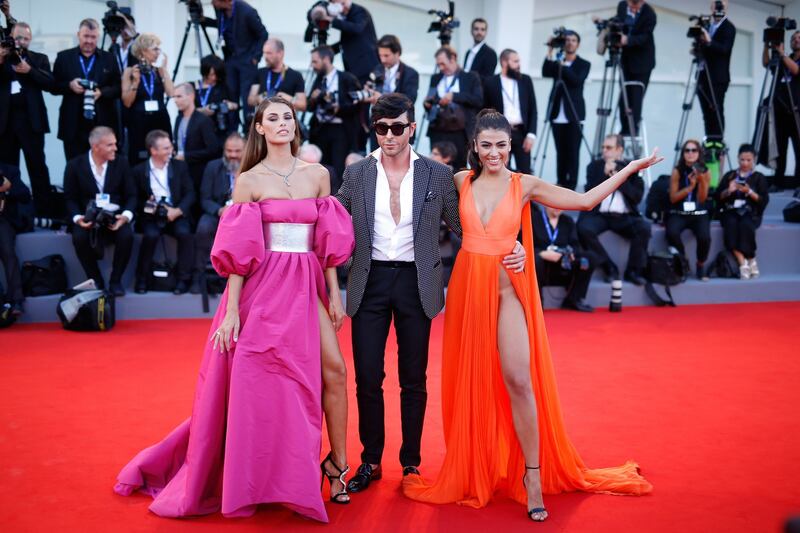 Dayane Mello e Giulia Salemi, spacco profondo a Venezia 1